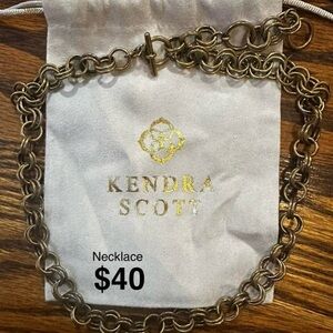 Kendra Scott Gold-Tone Chain Necklace